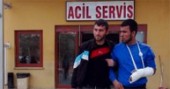 Askere polis dayağı iddiası