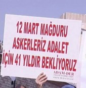 Askerler eylem yaptı!