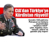 CIA’dan Türkiye’ye Kürdistan rüşveti!