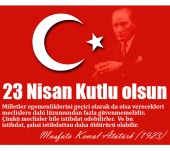 23 Nisan Kutlu Olsun