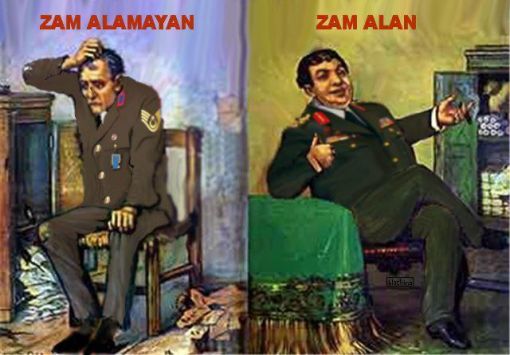 TSK Zammı Sosyal Paylaşımda Resmedildi