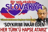 'Türkleri hapse atarız'