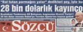 28 bin dolarlık kayınço memur