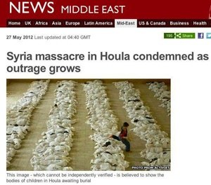 BBC, 2003 yılında Irak'ta çekilmiş bir fotoğrafı, Suriye haberinde paylaştı