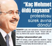 “Kaç Mehmet öldü saysana” protestosu sürek avına döndü!