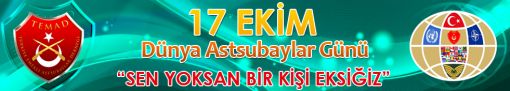 17 EKİM DÜNYA ASSUBAYLAR GÜNÜ TWITTER ETKİNLİĞİ BAŞLADI!...