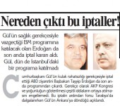 Nereden çıktı bu iptaller!