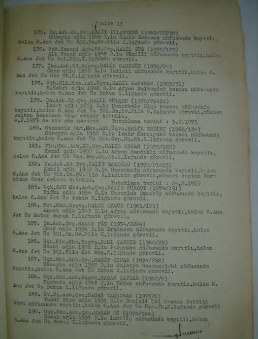 18 Mart 1975/Assubayların Soruşturması