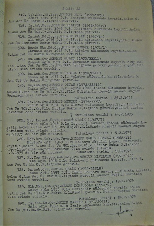 18 Mart 1975/Assubayların Soruşturması
