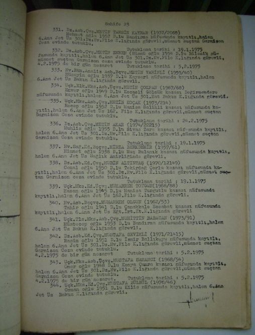 18 Mart 1975/Assubayların Soruşturması