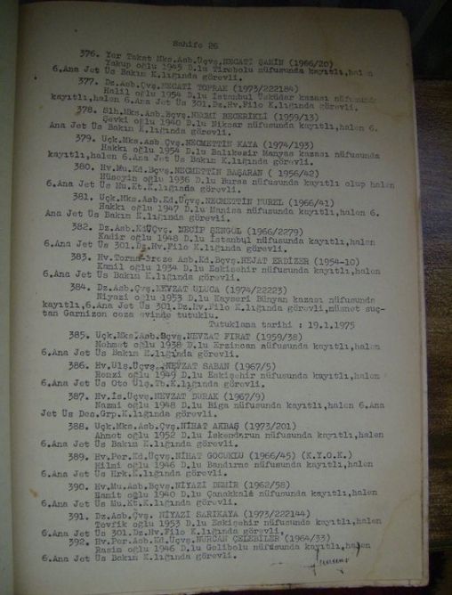 18 Mart 1975/Assubayların Soruşturması