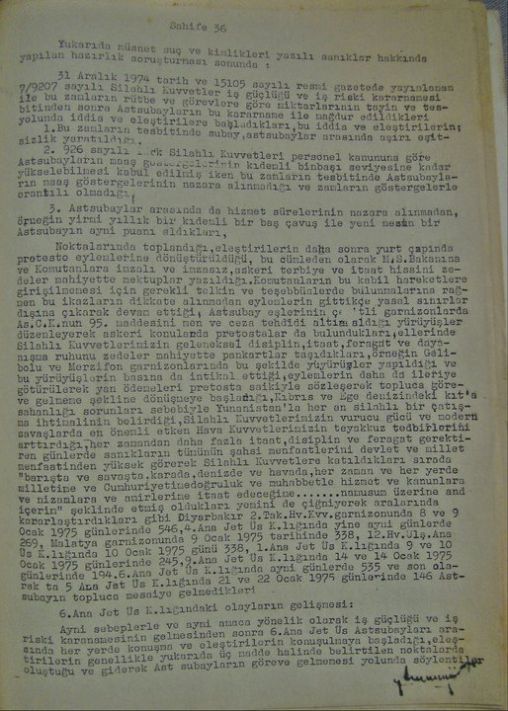 18 Mart 1975/Assubayların Soruşturması