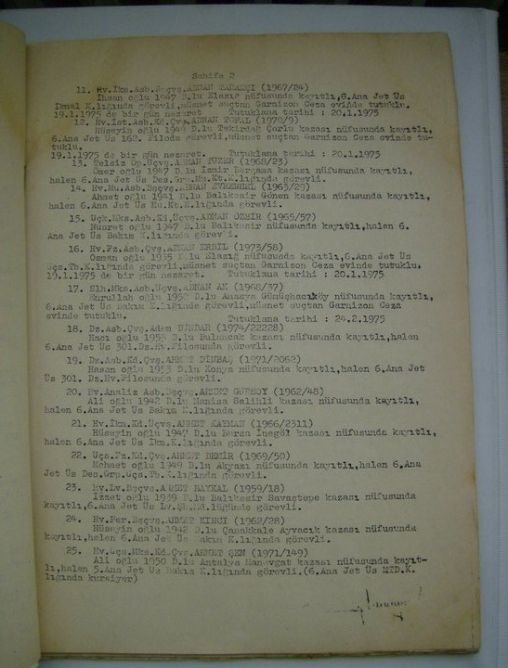 18 Mart 1975/Assubayların Soruşturması
