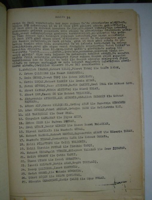18 Mart 1975/Assubayların Soruşturması