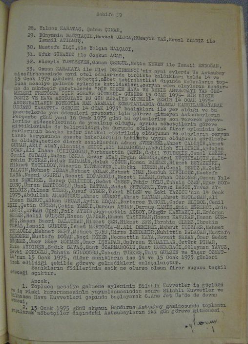 18 Mart 1975/Assubayların Soruşturması