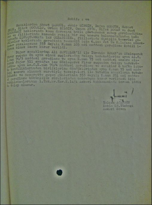 18 Mart 1975/Assubayların Soruşturması