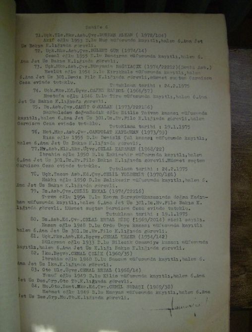18 Mart 1975/Assubayların Soruşturması