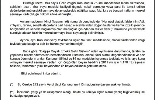 Bağışa Dayalı Emekli Geliri Sistemi (BDEGS) ile ilgili açıklamalar.
