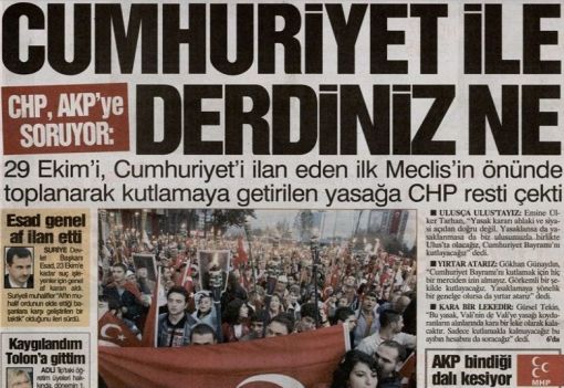 Cumhuriyet Bayramı Yobazın Değil, Bağımsız Türk'ün Bayramıdır!