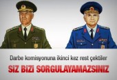 Evren ve Şahinkaya komisyona rest çekti