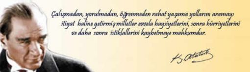 "Fikirler, cebir ve şiddetle, top ve tüfekle asla öldürülemez."