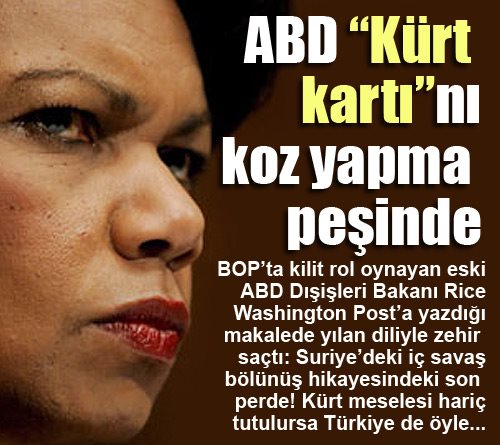 ABD 'Kürt kartı'nı koz yapma peşinde