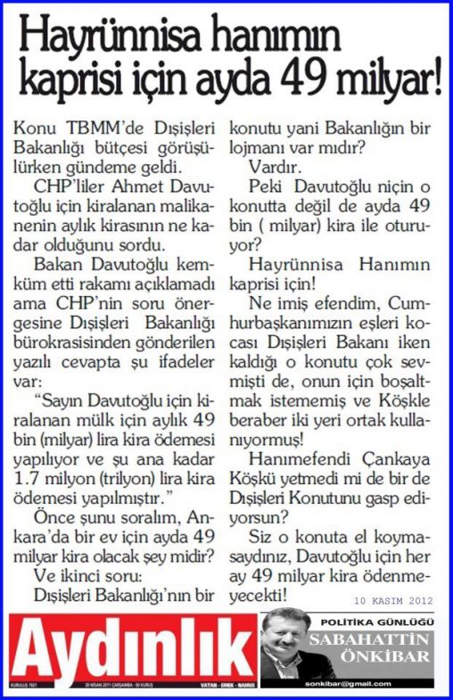 İktidar sahiplerinin lüks içindeki yaşamı