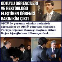 ODTÜ'yü kınayan Öğrenci Konseyi Başkanı bakanlık müşaviri çıktı