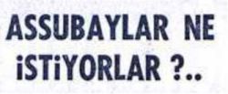 Emekli astsubayların "t" harfi mücadelesi
