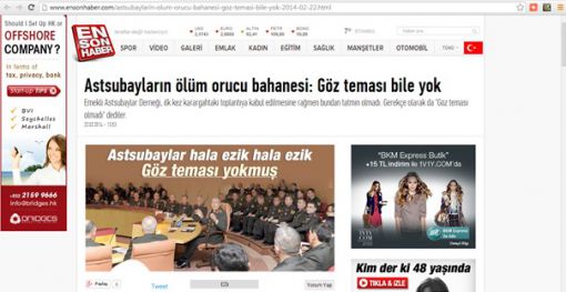 EN SON HABER'İN ASSUBAYLARLA İLGİLİ YALAN, YANLI HABERİ !