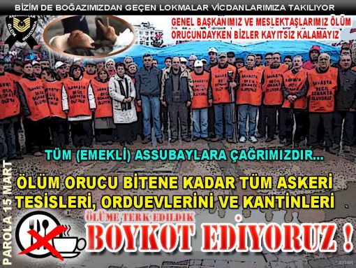 (ASSUBAYLARIN) ÖLMELERİNİ Mİ BEKLEYECEKSİNİZ?