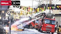 Başçavuş eşi kadın polisi molotof kokteyliyle yaktılar!