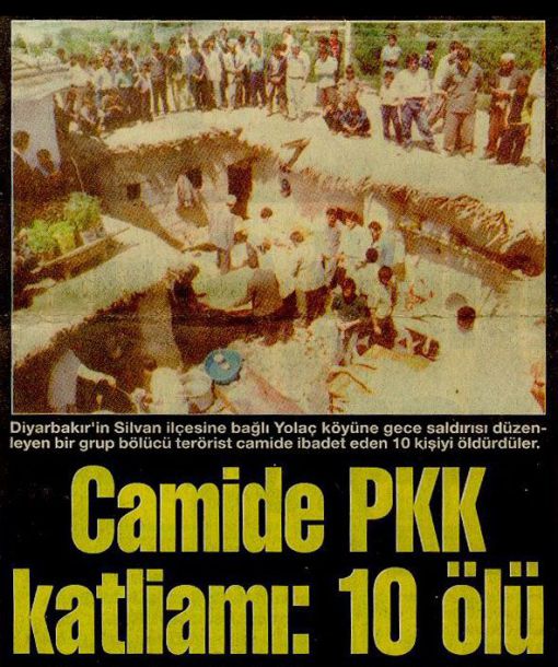PKK, bölgede yıllarca Kürt katliamı yaptı