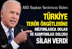 Türkiye terör örgütlerine milyonlarca dolar ve kamyonlar dolusu silah verdi