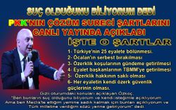 CHP’li vekil çözüm süreci gizli oturumunu açıkladı: PKK neler istiyor?