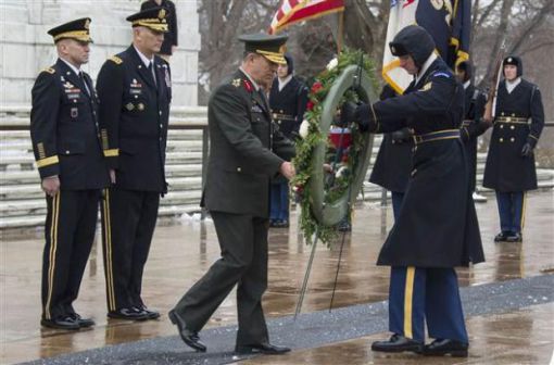 ABD Kara Kuvvetleri Komutanı Odierno’dan Orgeneral Hulusi Akar’a ödül