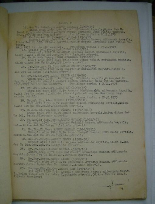 Abdullah İnaler: Assubayların İş Riski ve Yan Ödeme Protestosu 8-9 Ocak 1975