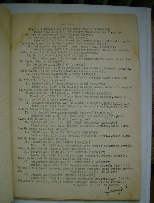 Abdullah İnaler: Assubayların İş Riski ve Yan Ödeme Protestosu 8-9 Ocak 1975