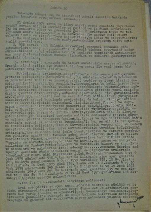 Abdullah İnaler: Assubayların İş Riski ve Yan Ödeme Protestosu 8-9 Ocak 1975