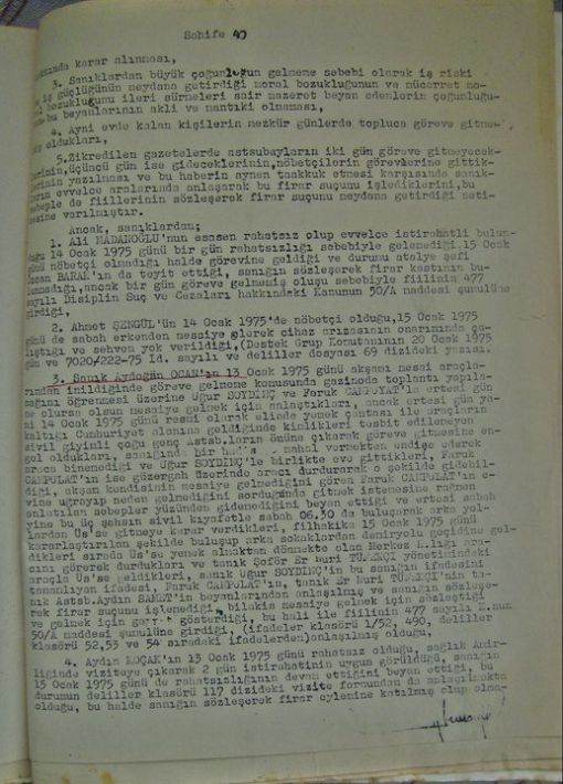 Abdullah İnaler: Assubayların İş Riski ve Yan Ödeme Protestosu 8-9 Ocak 1975