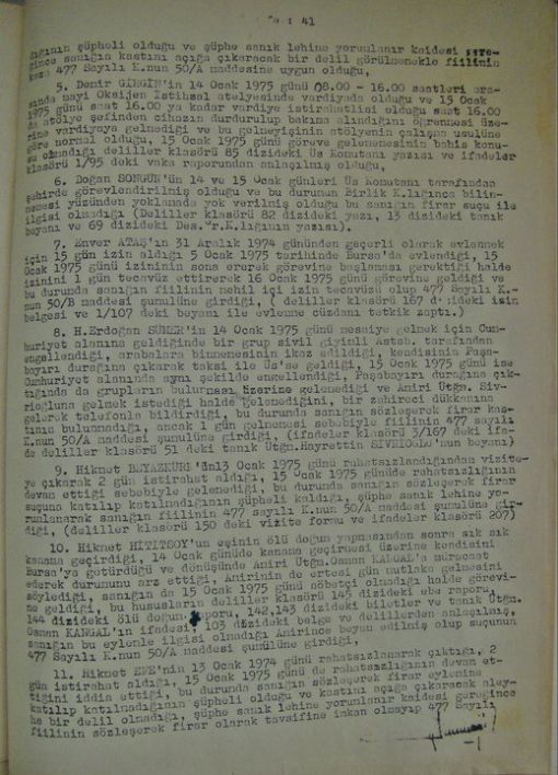 Abdullah İnaler: Assubayların İş Riski ve Yan Ödeme Protestosu 8-9 Ocak 1975