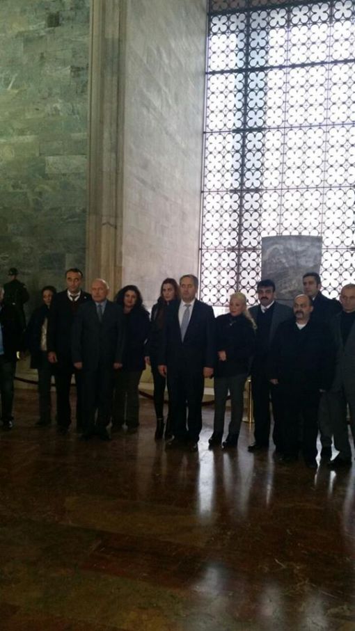 AS Parti Kurucuları Anıtkabir'de Buluştu