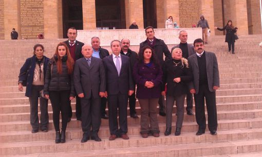 AS Parti Kurucuları Anıtkabir'de Buluştu