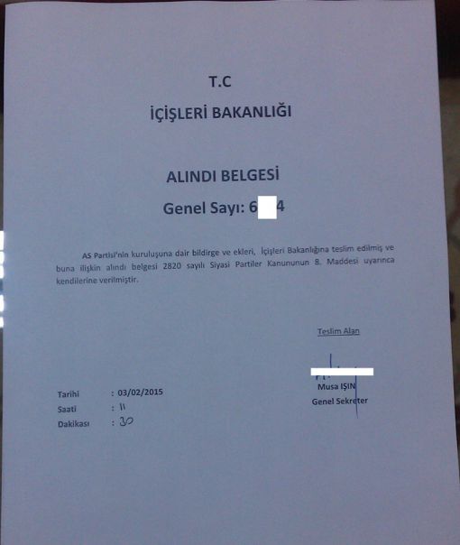 Devlet Adamlığı-AS Parti-Vedat Kd.Bçvş.