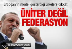 Erdoğan'ın model gösterdiği ülkelere dikkat: Üniter değil federasyon
