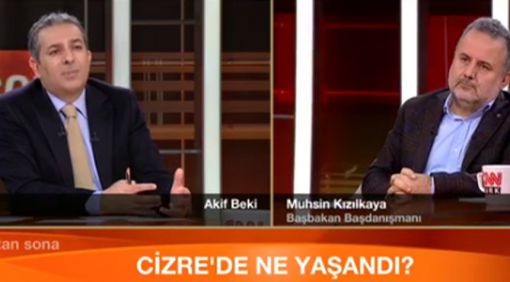 Başbakanlık Başdanışmanı Muhsin Kızılkaya'ndan Cizre İtiraf!