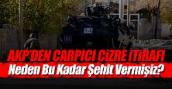 Başbakanlık Başdanışmanı Muhsin Kızılkaya'ndan Cizre İtiraf!