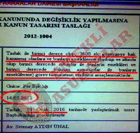 Halil ERGENLİ: İntibak Mağduru Binlerce Asubay İddiası