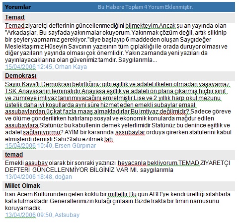 KULLANILMAYA HAYIR