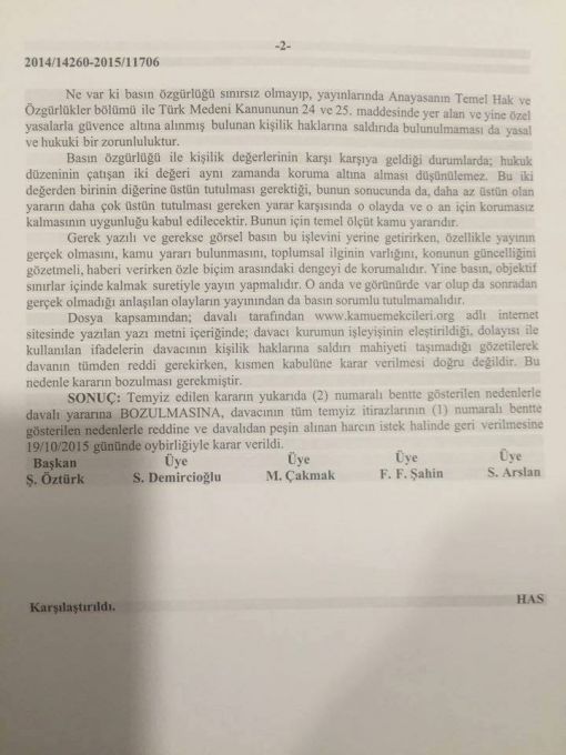 OYAK'A KARŞI HUKUKİ ZAFER..!